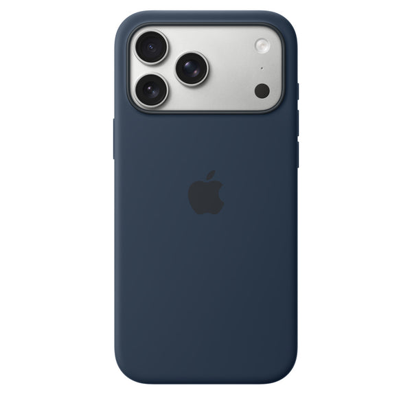 iPhone 17 Pro Max Silicone Case with MagSafe Midnight - كفر ايفون 17 برو ماكس سيليكون ماك سيف من ابل