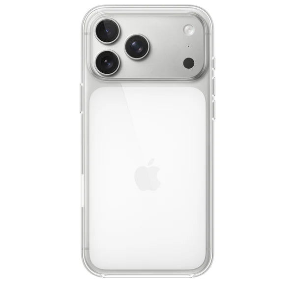 iPhone 17 Pro Max Clear Case with MagSafe - كفر ايفون 17 برو ماكس شفاف ماك سيف من ابل