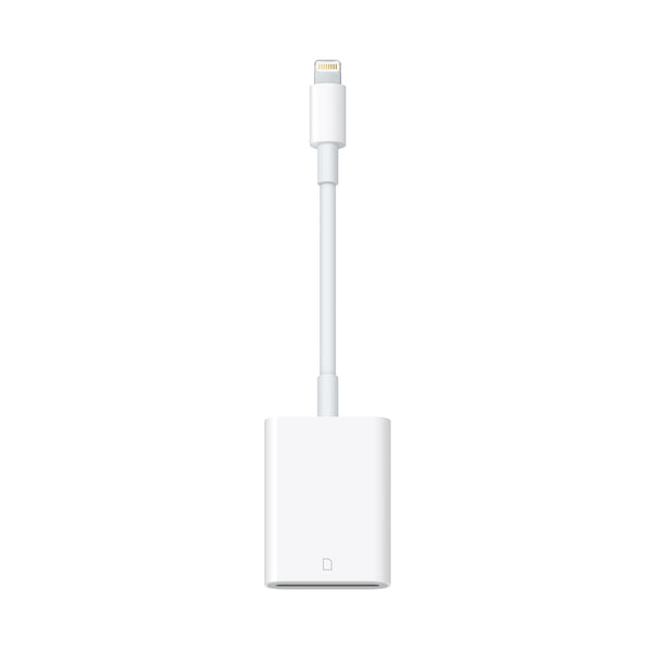 Apple Lightning to SD Card Camera Reader - توصالة ايفون تو قارئ كاميرا من ابل