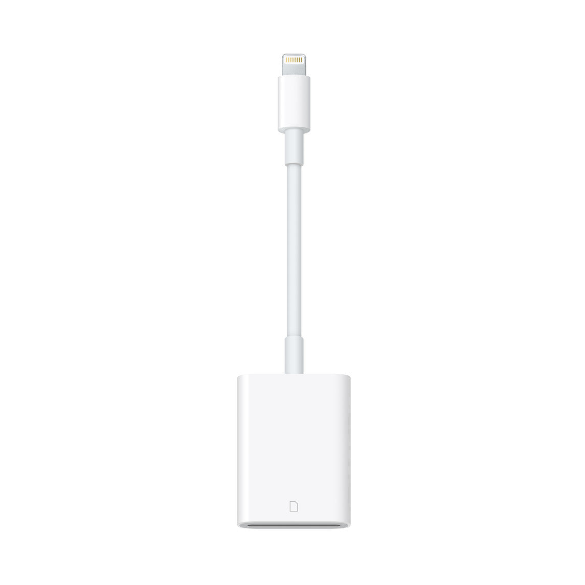 Apple Lightning to SD Card Camera Reader - قارئ SD للكاميرا من ابل بمنفذ لايتننغ