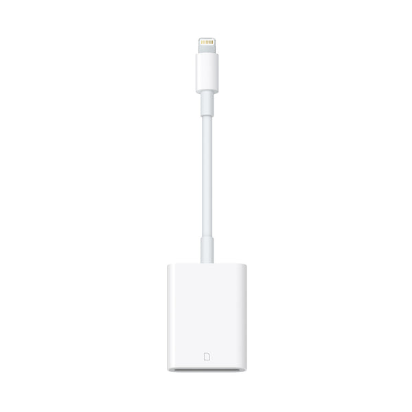 Apple Lightning to SD Card Camera Reader - قارئ SD للكاميرا من ابل بمنفذ لايتننغ