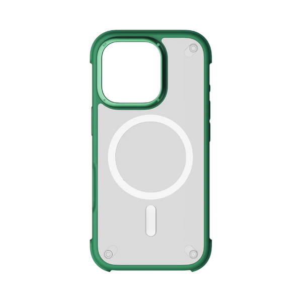 Momax Extreme Protection Magnetic CaseiPhone 16 Pro Max - كفر ماك سيف للايفون 16 برو ماكس من موماكس اخضر