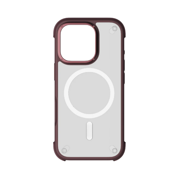 Momax Extreme Protection Magnetic CaseiPhone 16 Pro Max Purple - كفر ماك سيف للايفون 16 برو ماكس من موماكس بنفسجي