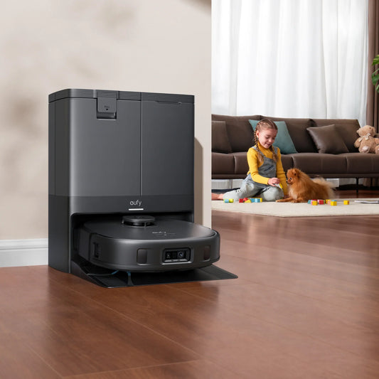 Anker Eufy X10 Pro Omni 8000PA Black  - روبوت التنظيف كنس ومسح 8000 باسكال من انكر اسود