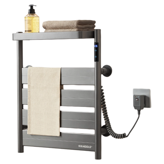BATHROOM ELECTRIC TOWEL RACK - رف مناشف كهربائي للحمام من هاي غولد