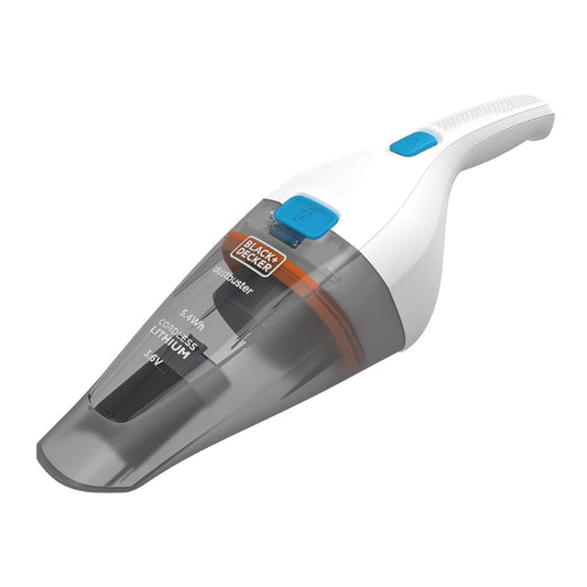 Black&Decker NVC115JL-B5 Vacuum cleaner 3.6V white/Gray - مكنسة كهربائية لاسلكية محمولة من بلاك اند ديكر