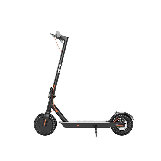 Porodo Lifestyle Electric City Scooter Pro 250W with Helmet Black - سكوتر كهربائي 250 واط وبقوة تحمل 80 كجم مع خوذة وستاند للهاتف من بورودو