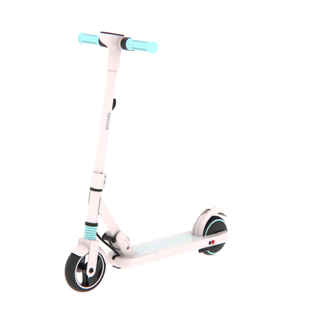 Porodo Lifestyle Kids Electric Scooter 150W 3-5Km Pink - سكوتر كهربائي للاطفال بسعة تحمل 70 كجم وبقدرة 130 واط من بورودو وردي