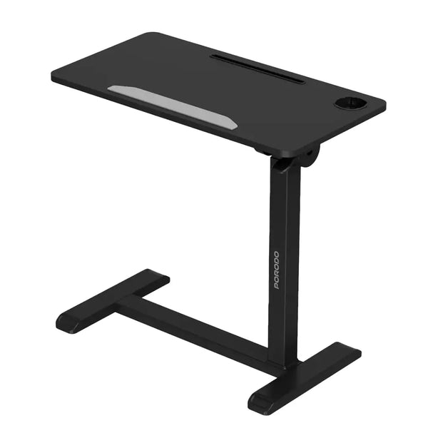 Porodo Lifestyle Foldable 90 Reversible Stepless Height-Adjustable Laptop Desk BLACK -طاولة اللابتوب القابلة للطي بزاوية 90 درجة والقابلة للعكس مع ارتفاع قابل للتعديل بدون خطوات من بورودو