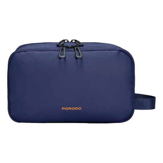 Porodo UltraLite Lifestyle Pouch Navy Blue - حقيبة يد محمولة للاكسسوارات من بورودو لون ازرق داكن
