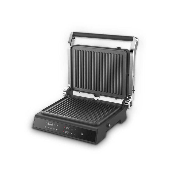 Porodo LifeStyle Glasstop Digital Grill with Removable Grill Plate 2000W -شواية رقمية بسطح زجاجي مع لوح قابل للإزالة 2000 واط من بورودو