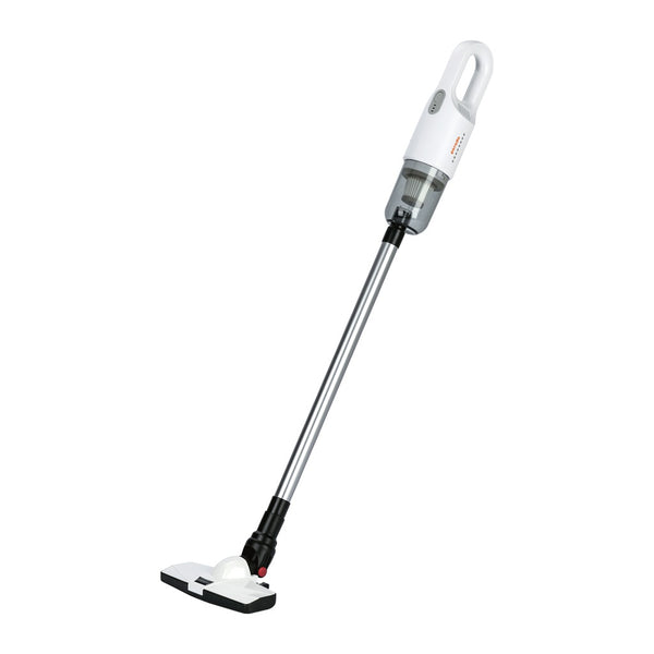 Porodo Portable Cordless Stick Vacuum Cleaner 12000pa 100W 7800mAh White - مكنسة كهربائية لاسلكية محمولة بقوة 12000 باسكال وقوة 100 واط وسعة 7800 مللي أمبير في الساعة من بورودو