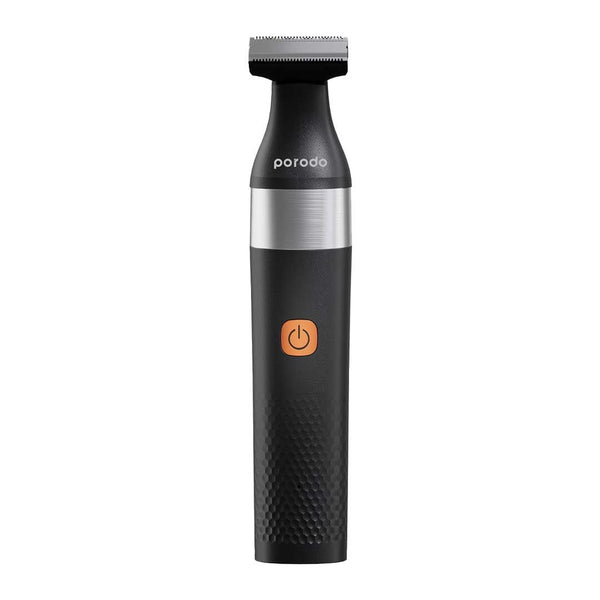 Porodo LifeStyle Rechargeable One- Blade Trimmer 600mAh Black - ماكنة حلاقة اللحية شحن بقوة 600 ملي امبير من بورودو