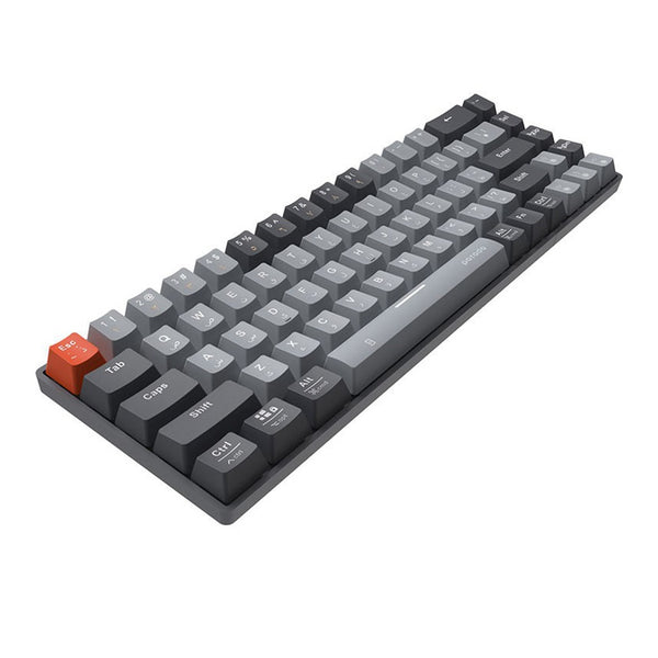 Porodo 68-Keys Wireless Mechanical Keyboard ( English / Arabic ) - كيبورد ميكانيكي لاسلكي من بورودو