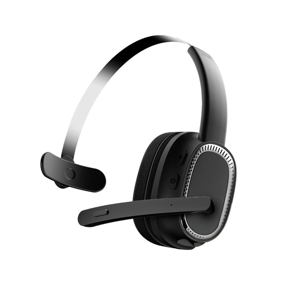 Porodo Mono Headphone with Microphone - سماعات كول سنتر هيدسيت مونو مع ميكروفون من بورودو