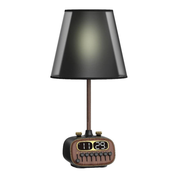 Porodo Retro Desk Lamp with Bluetooth Speaker & USB-A CHarging Port 5V/2.1A - مصباح تيبلام مكتبي مع مكبر صوت بلوتوث ومنفذ شحن من بورودو