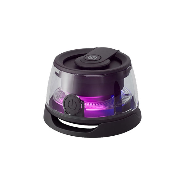 Porodo Soundtec Charme Magnetic Speaker 3W with RGB LED Light Effect - سبيكر مغناطيسي مع ستاند واضاءة من بورودو