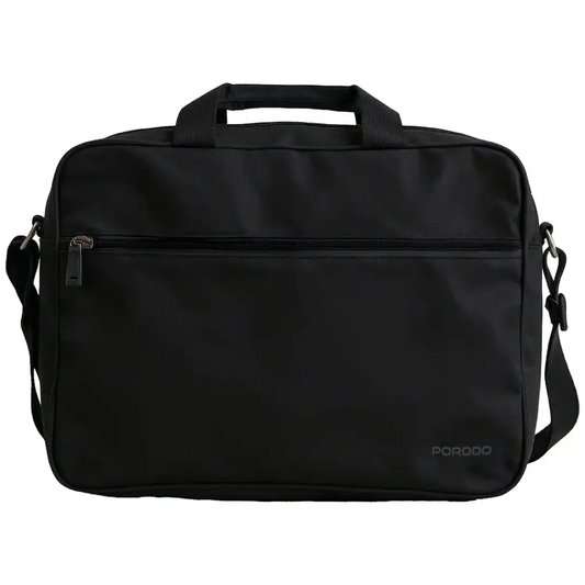 Porodo Laptop Sleeve Black - حقيبة لابتوب حتى مقاس 15.6 بوصة من بورودو اسود