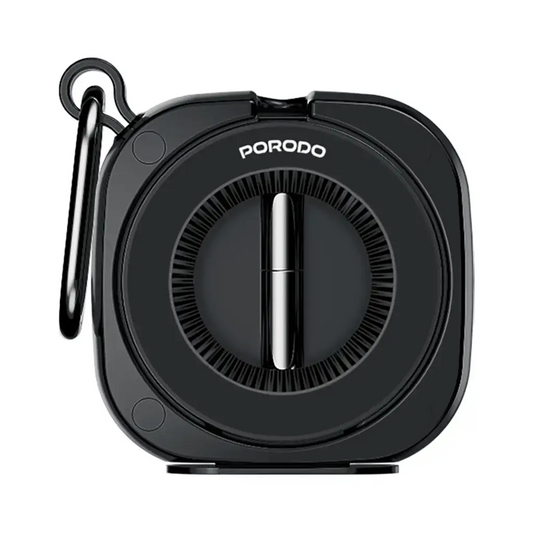 Porodo Loop Adjustable Travel Mount Magnetic Phone Holder Black - ستاند هاتف مغناطيسي قابل للتعديل للسفر من بورودو