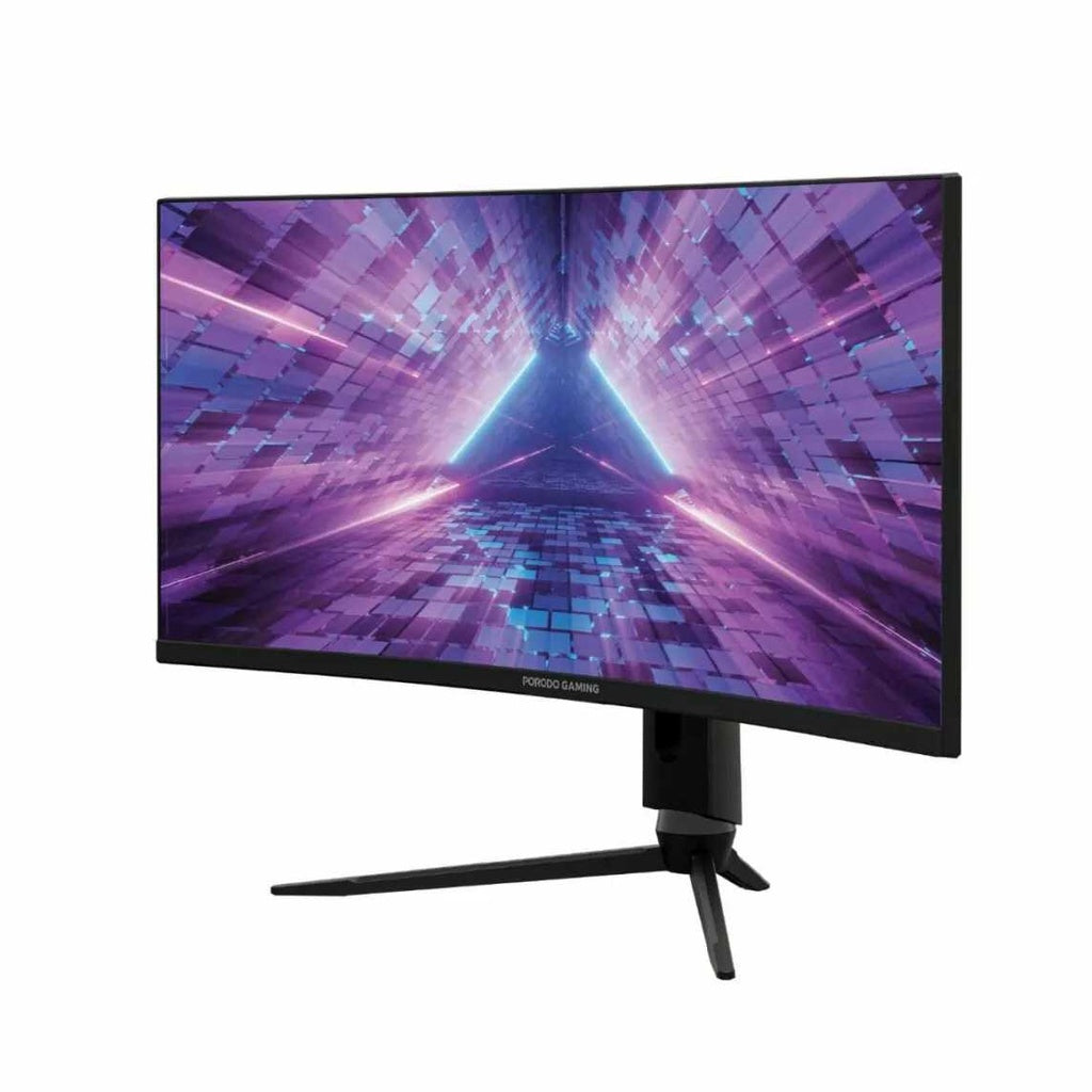 Porodo Gaming Ultra Wide Curved Gaming Monitor 34" 144Hz - Black- شاشة ألعاب من بورودو جيمينغ عريضة ومنحنية مقاس 34 إنش بمعدل تحديث 144 هرتز – أسود