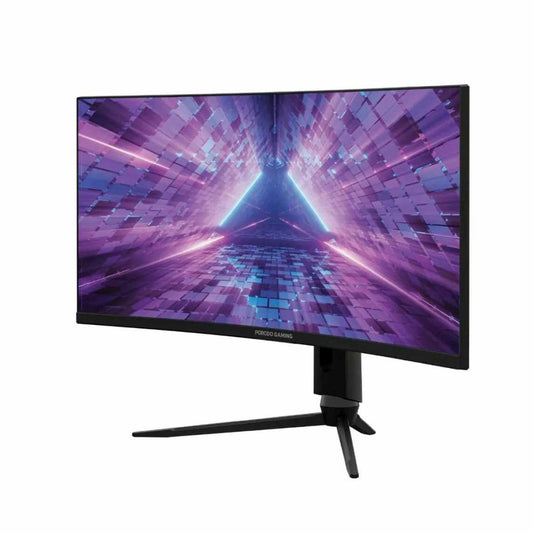 Porodo Gaming Ultra Wide Curved Gaming Monitor 34" 144Hz - Black- شاشة ألعاب من بورودو جيمينغ عريضة ومنحنية مقاس 34 إنش بمعدل تحديث 144 هرتز – أسود