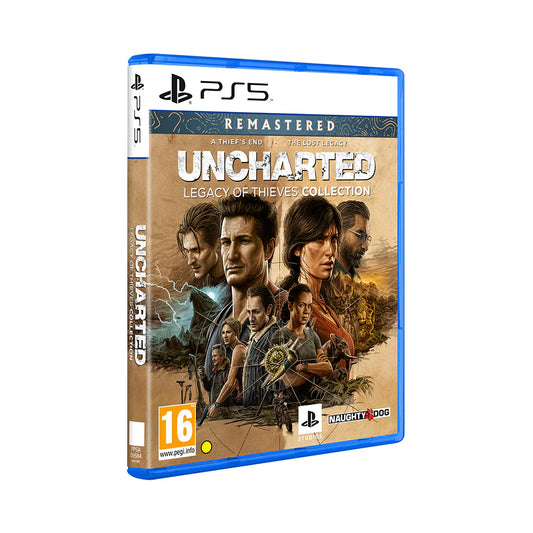 UNCHARTED LEGACY OF THIEVES COLLECTION PS5 DISK - انشارتد مجموعة ارث اللصوص قرص بلايستيشن 5