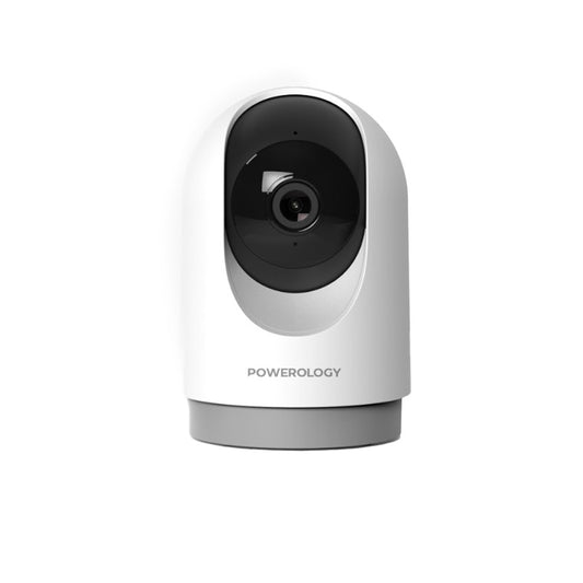 Powerology BT Indoor PTZ Camera 3MP White  - كاميرا منزلية داخلية بدقة 3 ميجابكسل من باورولوجي