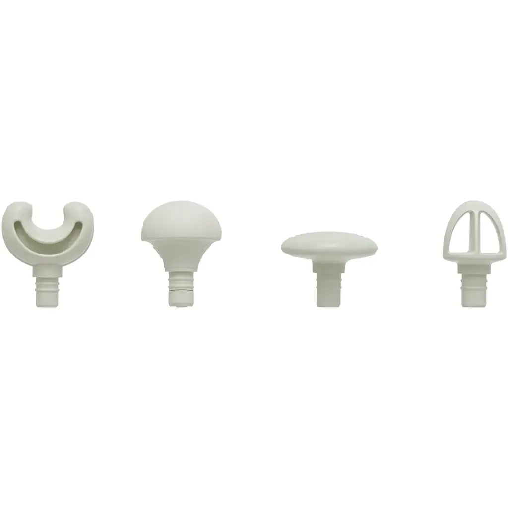 Porodo Lifestyle Portable 5 Gears Massage Gun Beige- جهاز مساج محمول بورودو لايف ستايل بخمس سرعات – لون بيج