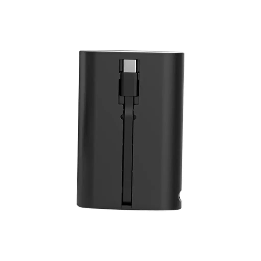 Porodo 40W Portable Transparent 3-in-1 MagSafe Wireless Charging Power Bank 5200mAh Black - باوربنك 3 في 1 5200 ملي امبير 20 واط من بورودو اسود