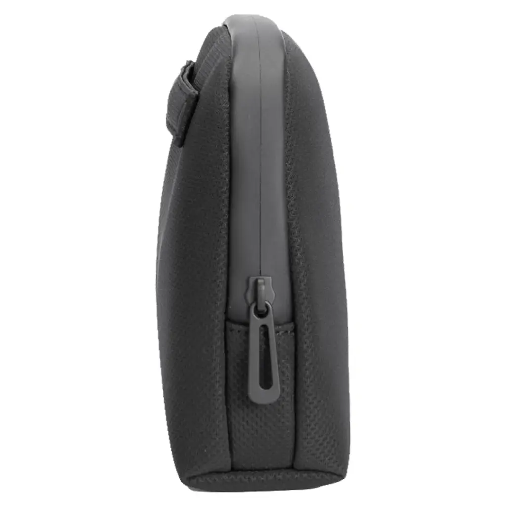 PORODO LIFESTYLE POUCH WITH HANDLE BLACK - حقيبة يد للاكسسوارات مع مقبض من بورودو اسود