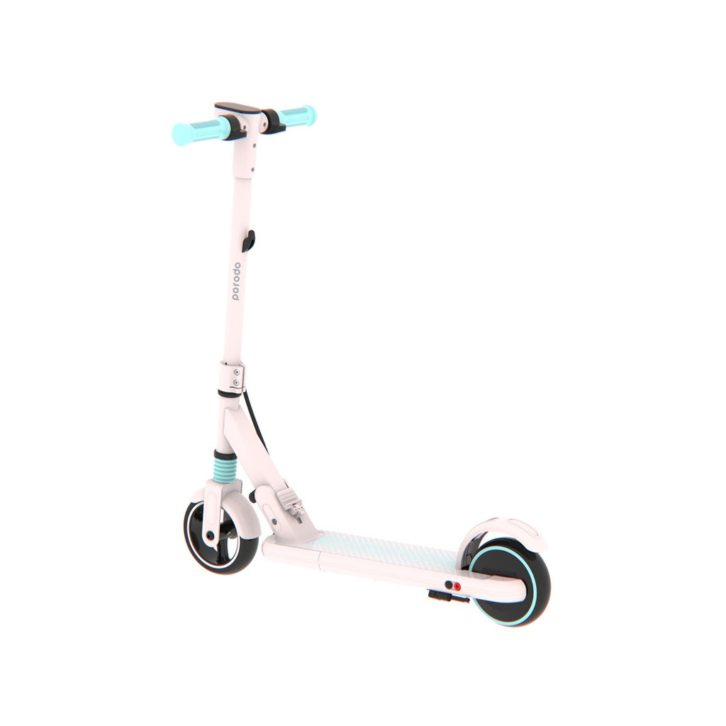 Porodo Lifestyle Kids Electric Scooter 150W 3-5Km Pink - سكوتر كهربائي للاطفال بسعة تحمل 70 كجم وبقدرة 130 واط من بورودو وردي