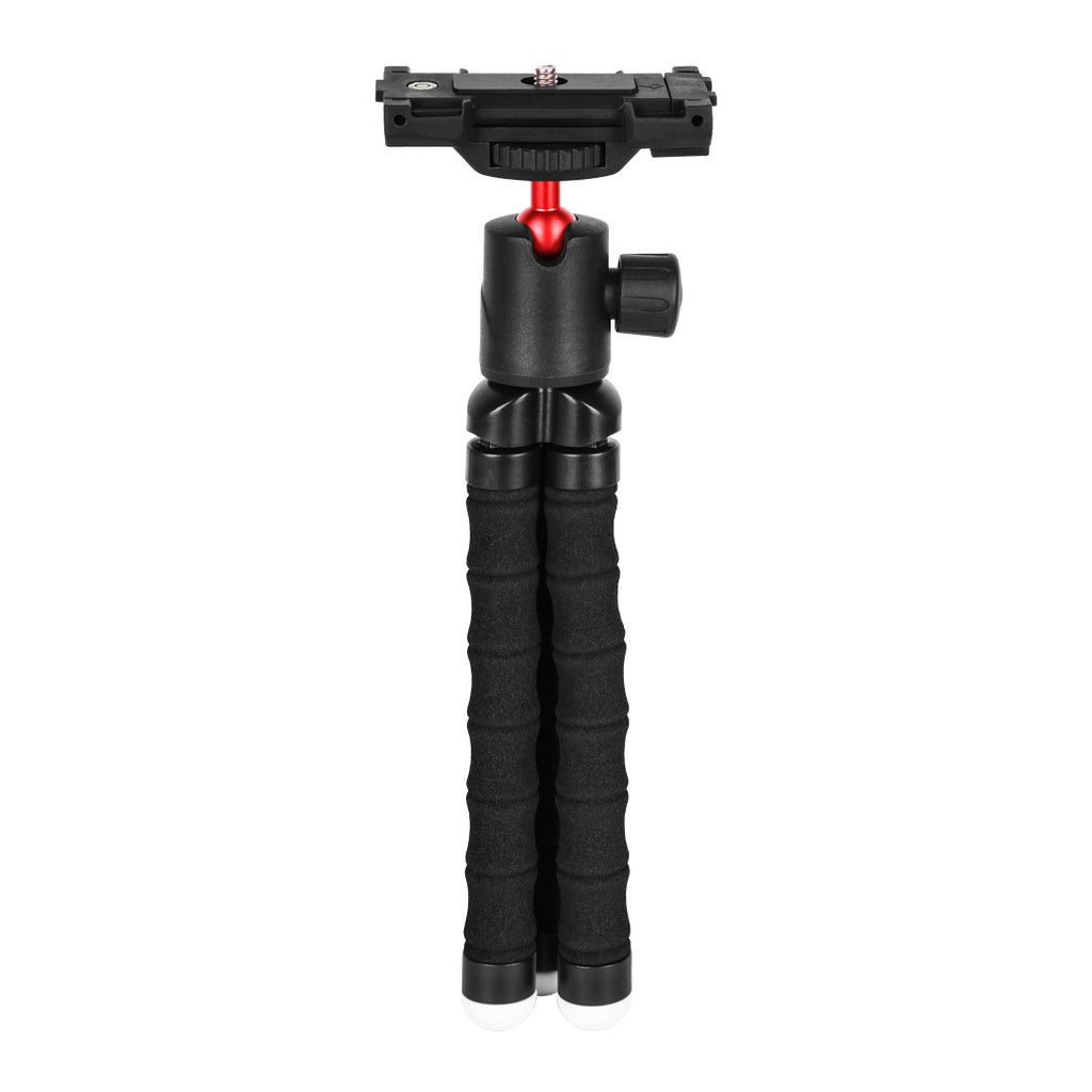 Porodo Table Tripod with Phone Holder Black - ستاند تصوير ثلاثي القوائم للطاولة من بورودو