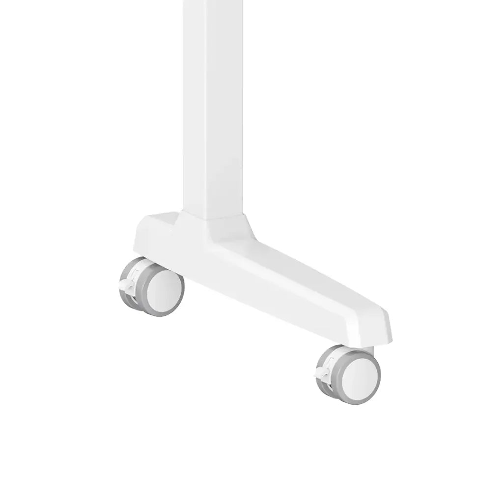 Powerology Electric TV Desk Recliner Adjustable Stand White - ستاند تلفزيون كهربائي قابل للتعديل من باورولوجي ابيض