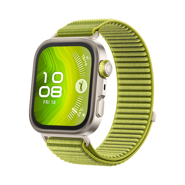 HUAWEI WATCH FIT 4 PRO GREEN - ساعة ذكية مع ميزة الدفع الذكي (NFC) من هواوي اخضر