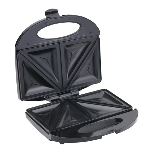 Black&Decker TS1000-B5 2Slice Fixed Plate Sandwich Maker - صانعة ساندويتشات 2 شريحة بقدرة 600 واط من بلاك اند ديكر