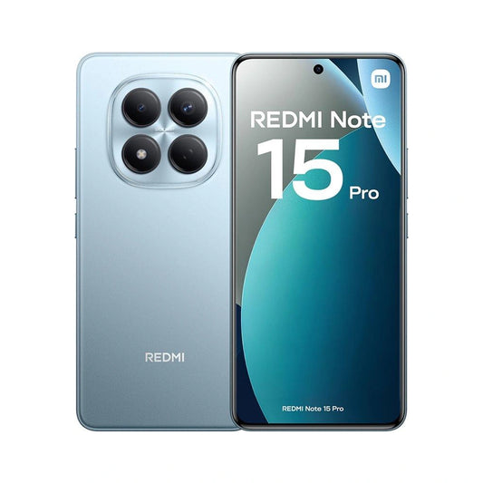 REDMI NOTE 15 PRO 8/256GB GLACIER BLUE - ريدمي نوت 15 برو 256/8 جيجابايت ازرق