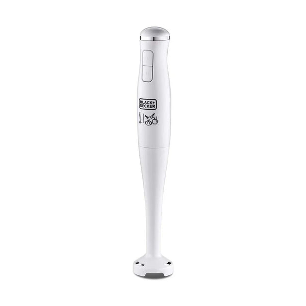 Black&Decker SB2500-B5 HAND BLENDER 300W white - خلاط يدوي 300 واط من بلاك اند ديكر
