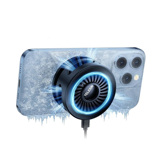 TELESIN MOBILE PHONE COOLING FAN
مروحة تبريد الهواتف المحمولة من تيلسن