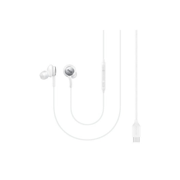 Samsung Type-C Earphones White - سماعات تايب سي حول الرقبة من سامسونك ابيض