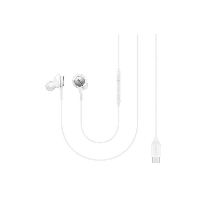 Samsung Type-C Earphones White - سماعات تايب سي حول الرقبة من سامسونك ابيض