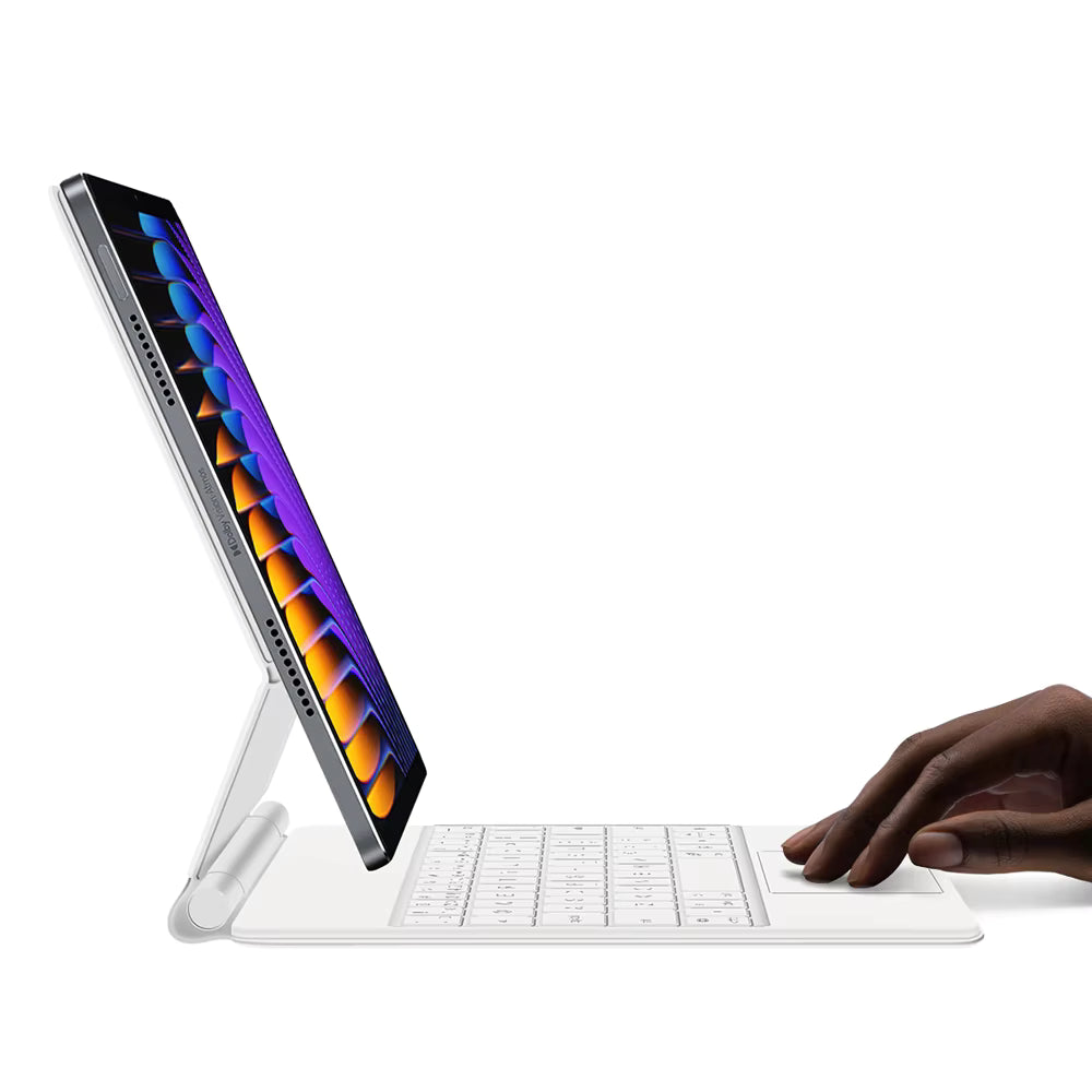 Xiaomi Pad 7 / 7 Pro Keyboard Arabic WHITE - كفر كيبورد للشاومي باد 7 /7 برو باللغة العربية ابيض
