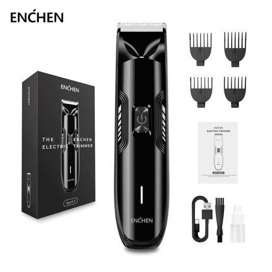ENCHEN SPARK 3 GROIN HAIR TRIMMER - ماكنة حلاقة الجسم والمناطق الحساسة سبارك 3 من انشين