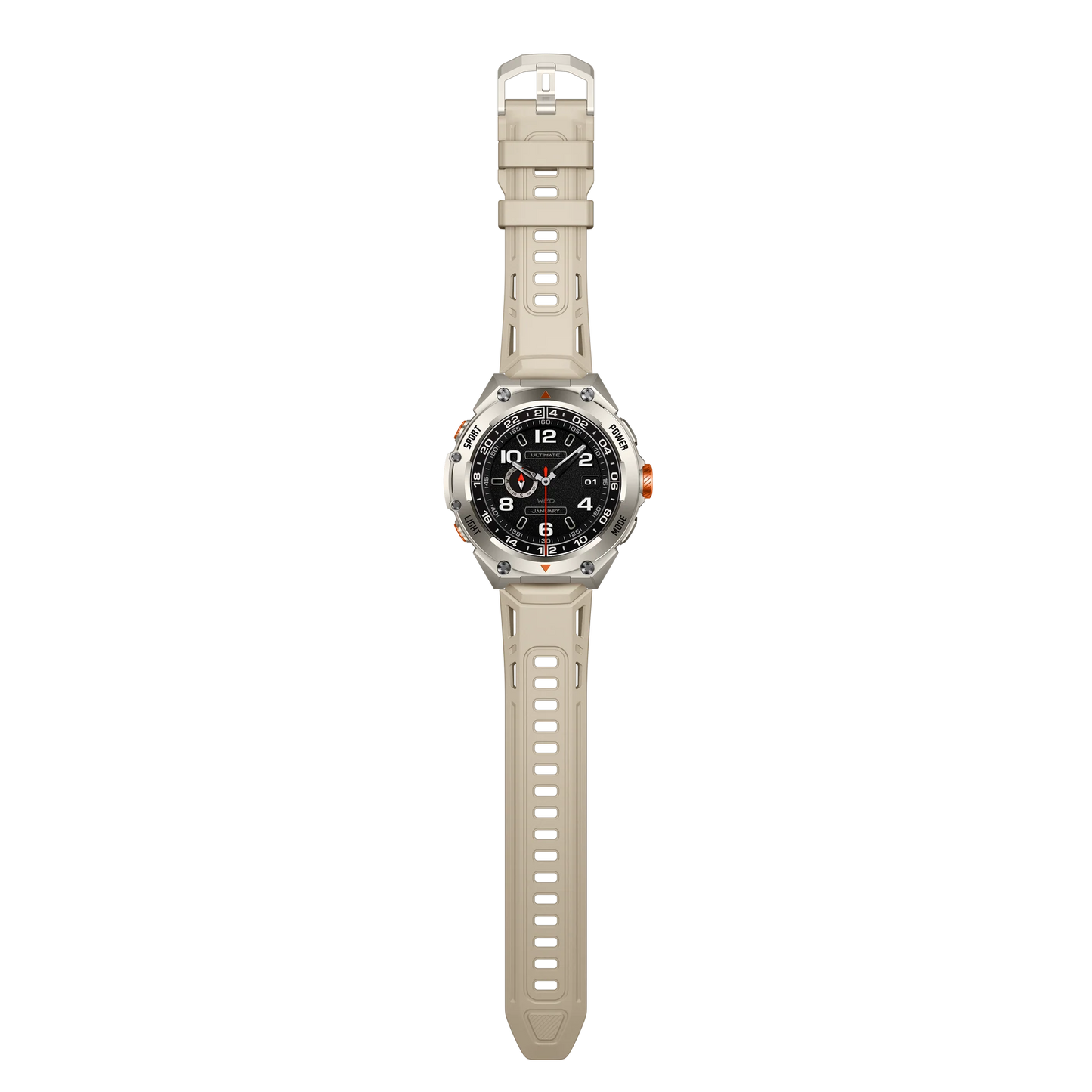 Master Watch G1 Smart Watch Titanium - ساعة ذكية جي 1 من ماستر لون تيتانيوم