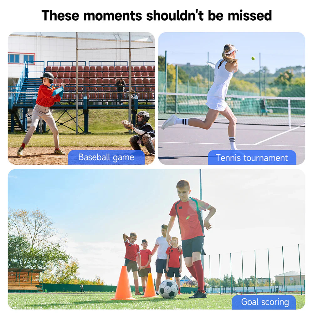 TELESIN Adjustable Universal Fence Mount for Action Cameras/ Phones - ستاند للكاميرات والهواتف الذكية على الاسوار قابل للتعديل من تيليسن