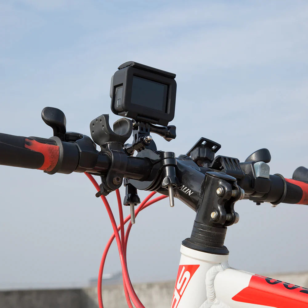 TELESIN Bike Motorcycle Handlebar Seatpost Pole Mount for GoPro - ستاند كاميرا للدراجة من تيليسن