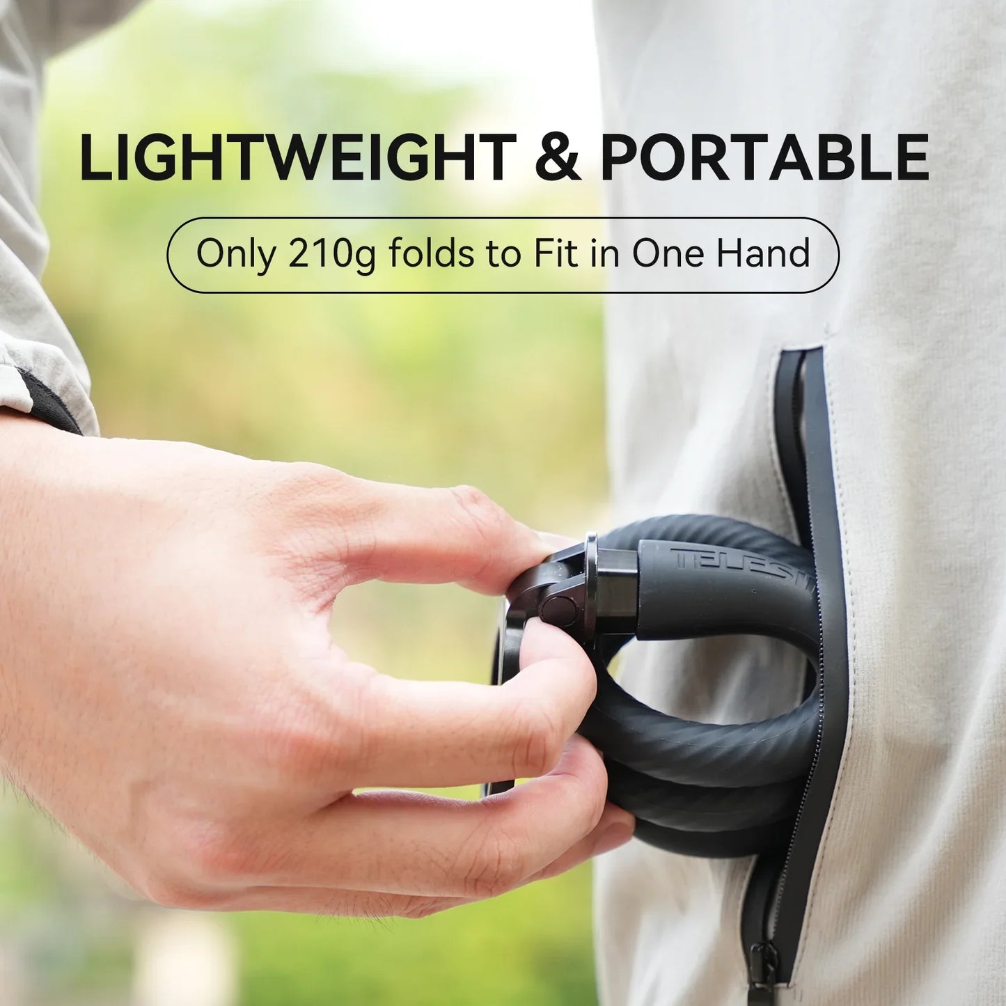 TELESIN Flexible Mount for Phones - ستاند مغناطيسي مرن للهاتف والكاميرا من تيليسن