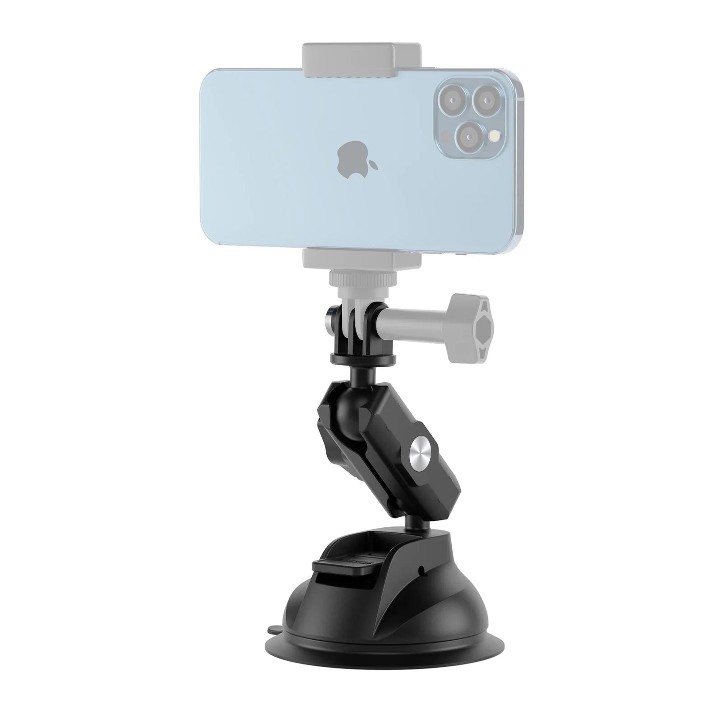 TELESIN Upgraded General Suction Cup Mount for Action Cameras - ستاند للكاميرات والهواتف بالشفط المغناطيسي من تيليسن