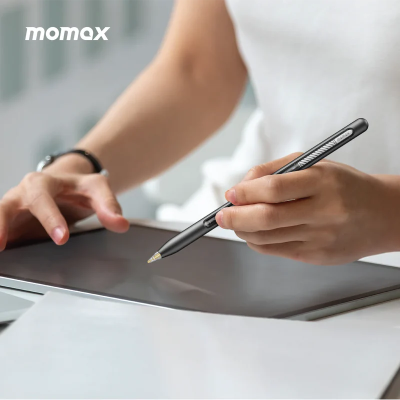 MOMAX MAG.LINK PRO PEN TITANIUM TP9L - قلم للايباد من موماكس تيتانيوم الطبيعي