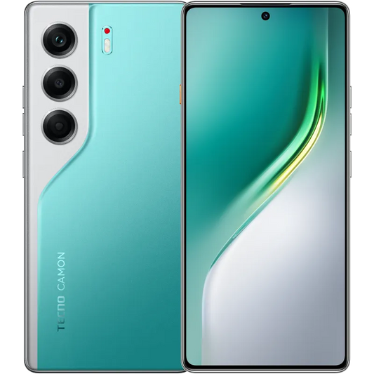 Tecno Camon 40 8/256 GB Emerald Glow Green - تكنو كامون 40 256/8 جيجابايت أخضر