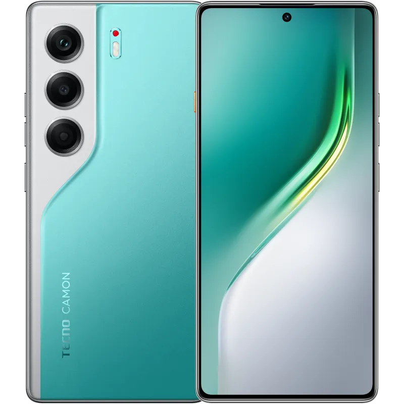 Tecno Camon 40 8/256 GB Emerald Glow Green - تكنو كامون 40 256/8 جيجابايت أخضر زمردي متوهج